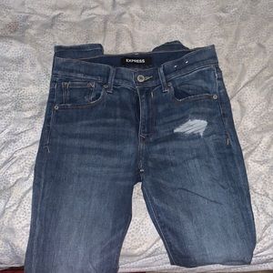express jeans. worn about 4 times.